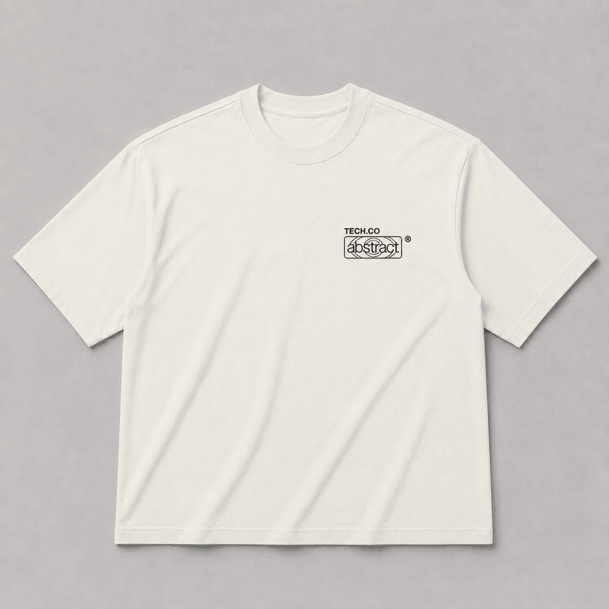Camiseta Boxy Flow Off White — foto 1