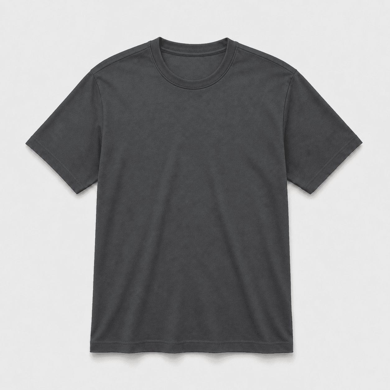 Camiseta Regular Fit Cinza Chumbo — foto 1