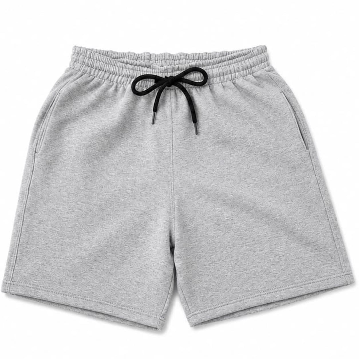 Bermuda de Moletom Cinza